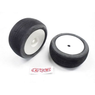 HOT RACE トラギー用タイヤ AMAZZONIA ソフト/接着済 2pcs [AMR-HRT8-AMA-S+RIM]]