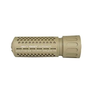 KAC CQB Type Airsoft Suppressor(-14MM) TAN [5KU-204-T]]
