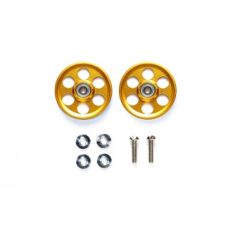 HG 軽量19mmオールアルミベアリングローラー(ゴールド) [95582]]