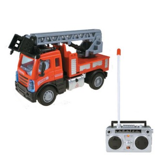 1/64 はたらく車両ミニ1 はしご消防車 40MHz [WTMN-1]]