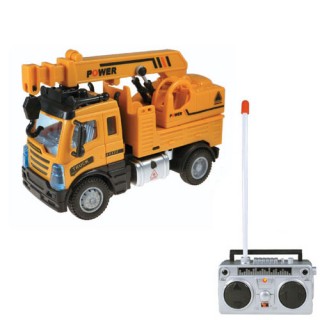 1/64 はたらく車両ミニ3 クレーン車 27MHz [WTMN-3]]
