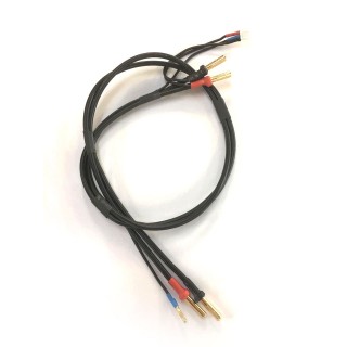 2S バランス充電コード 600mm JST-XH/4mm×4mm [RU-0673]]