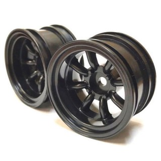 ミニワタナベホイル deep face オフセット8 ブラック [TMW-081BK]