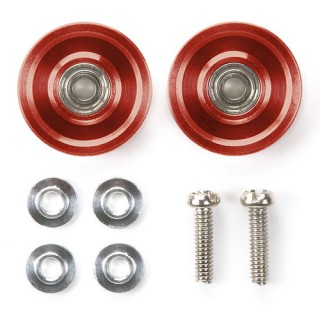 13mmオールアルミベアリングローラー(レッド) [95577]]