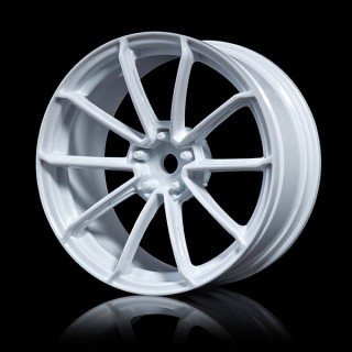 GTRホイール +3 ホワイト 4pcs(ナット/テープ付) [102075W]]