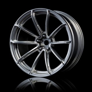 GTRホイール +7 フラットシルバー 4pcs(ナット/テープ付) [102077FS]]