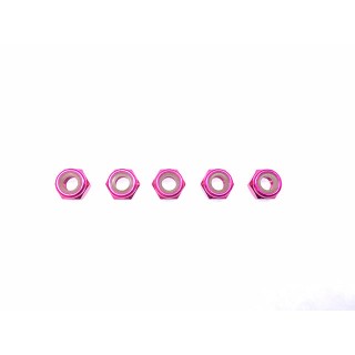 アルミナイロンナット ピンク M4 5pcs [SGE-04PK]]