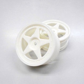 ホイール(5スポーク/ホワイト/26mm/2PCS) [AMR-92561]]