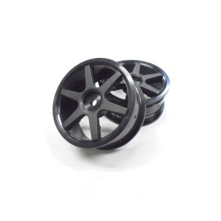 ホイール(6本スポーク/ブラック/24mm/2PCS) [AMR-VZH001BK]]