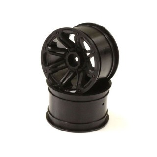 リヤホイール/ブラック/2pcs(ダートホグ) [FAH204BK]]