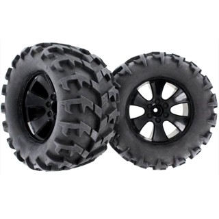 タイヤ&ホイール ガンメタリック 2個入り(BS808T用) [904-014]]