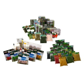 広葉樹キット(小) 20-80mm 12本入 [24-564]]