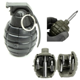 TANGO グレネード型ビットドライバーセット BK [TAG-GREN-SCR-BK]]