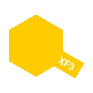 エナメル塗料 XF-3 フラットイエロー [80303]]
