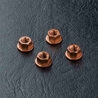 アルミホイールナット 4pcs カッパー [820001C]]