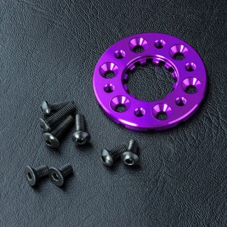 アルミモーターヒートシンクプレート 3mm パープル [820073P]]