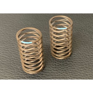 Brader Spring Ver.2 #15(1.5N/mm) 全長28mm スカイブルー 2本入り [BS-15-2814]]