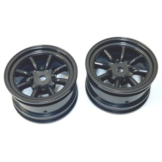 ミニワタナベホイル オフセット0 ブラック [TMW-001BK]]