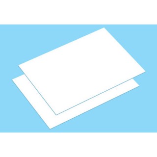 ちぢむ白色プラバンB6サイズ(2枚) [70215]]