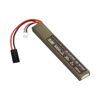 XPOWER R-SPEC AEG BATTERY Li-Po 7.4V 1000mAh 30C 2S スティックタイプ [XPRAEG10002S]]