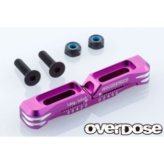 アジャスタブルアルミサスマウントType-2(For OD/パープル) [OD2480b]]