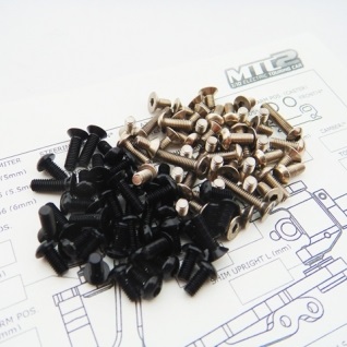 チタン&アルミヘックススクリュー 無限MTC2用 [HS-48640]]