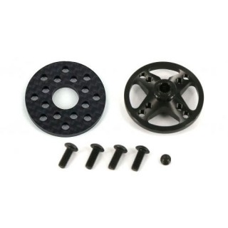 スパーギヤホルダーセット(ピュアブラック) [DL224-B]]