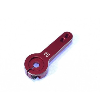 サーボホーン ロング 25T(フタバ用) レッド [SGE-78R]]