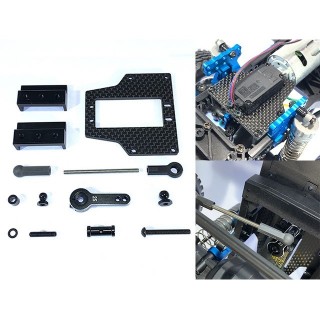 ラグランジュサーボマウントセット(タミヤCC-02用) FUTABA用25T [SCC-7025]]