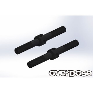 HDターンバックル 30mm(スチール/ブラック) [OD1929b]]