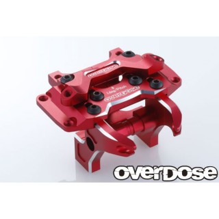 アルミフロントバルクヘッド Type-2(For Vacula II/ GALM/レッド) [OD2664b]]