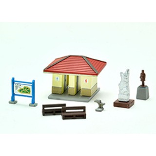 情景小物013-4 駅前・公園B4 [313748]]