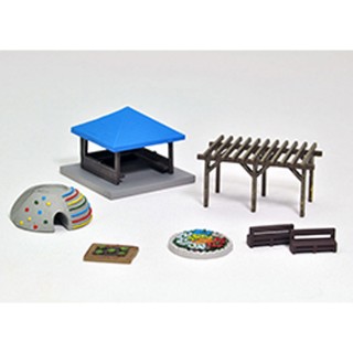 情景小物014-4 駅前・公園C4 [313755]]