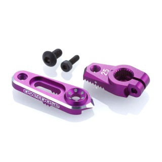 JT アルミダイレクトサーボホーン 25(パープル/フタバ用) [OD2805]]