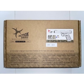 ACTIONARMY AAP-01 アサシン GBB FDE [AAC-AAP01-FDE]]