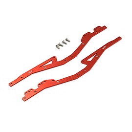 アルミシャーシフレームレール レッド [KYMX-005RD]]