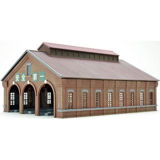 建物コレクション122-2　レンガ造り機関庫2 [284475]]