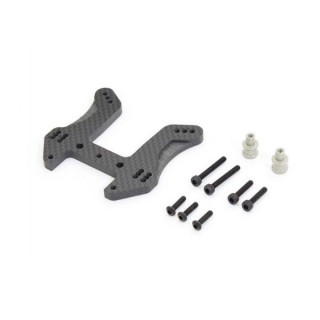 カーボンフロントダンパーステー(50/MP10) [IFW631]]