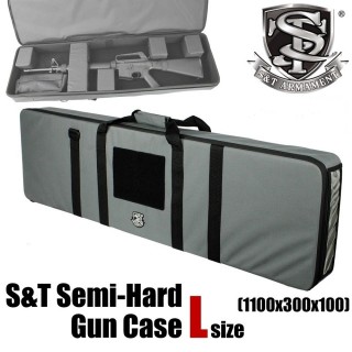 ※送料特大※ セミハードガンケース(Gray/L) [STGC01LGRN]]