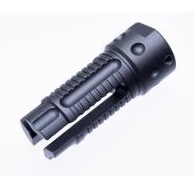 DMT KAC5.56mmQDC3Pタイプフラッシュハイダー 14mm逆ネジ [DMT-A-072]]