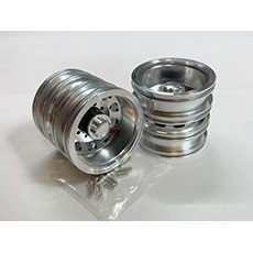 1/14 ビックトラック用 金属製リアホイール 2pcs [AK0103]]