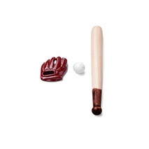 スケールパーツ 野球セット [AKF230]]