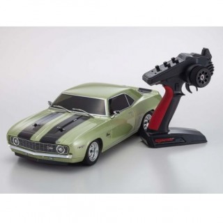 1/10 EP 4WD フェーザーMk2 FZ02 レディセット 1969 シボレー カマロ Z/28 フロストグリーン [34418T2]