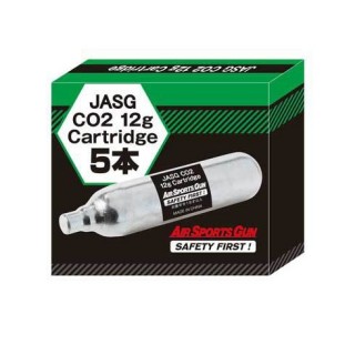 JASG CO2 12gカートリッジ5本セット [JASG-CO2-5]]