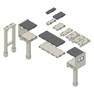 マルチ通路幅拡張セット [4078]]