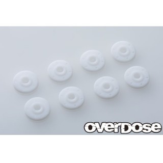 1.50t フッ素樹脂削り出しショックピストンセット(For HGショック Spec.3/φ0.7x6/ φ0.8x6/ φ0.9x6/ ブランク 各2個入り) [OD2842]]