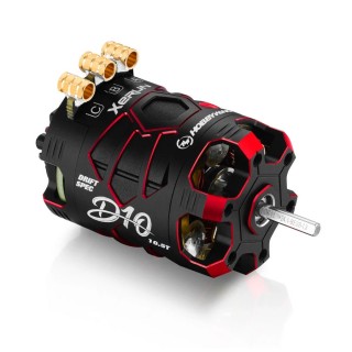 XeRUN D10 ブラシレスモーター 10.5T レッド [HW30401135]]