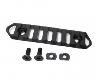 M-LOK用ライトアルミレールセクション(7スロット/スイベル付き) [WII-05066]]