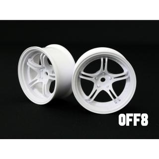 SSR Professor SPX WHEEL オフセット8(深リム)ホワイト(2pcs) [WW-0108WH]]