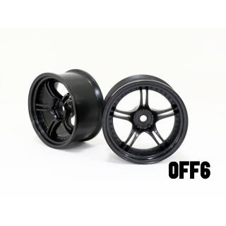SSR Professor SPX WHEEL オフセット6(浅リム)ブラック(2pcs) [WW-0106BK]]